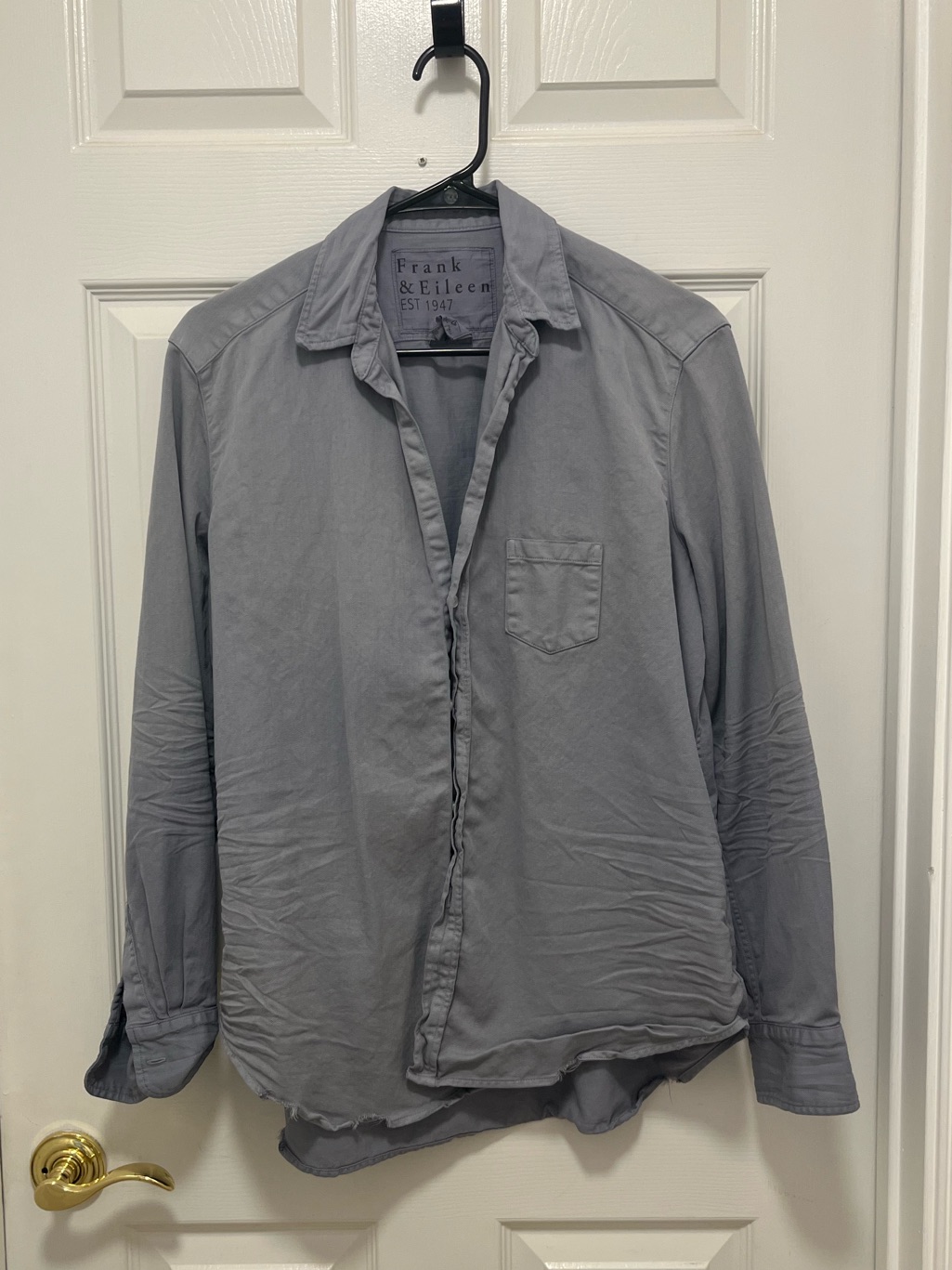 Authentic Frank And Eileen âEileenâ Famous Denim Shirt Size Medium